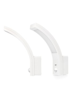 Aplique led con sensor de movimiento 10 w 1686 lm 6400 k ip54 6,6 x 18,8 x 25 cm 2