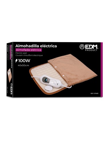Almohadilla electrica reversible - 100w - con...