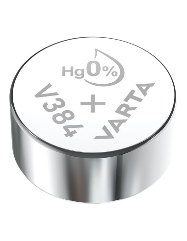 Micro pila de boton silver sr41 - v384 1,55v (blister 1 unid.) ø7,9x3,6mm