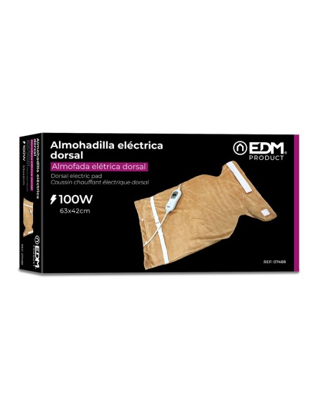 Almohadilla electrica - nuca-cervical-dorsal - 100w - edm