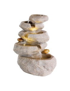 Fuente modelo roca para interior