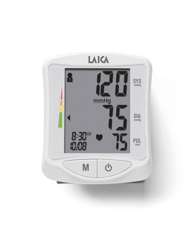 Tensiometro digital de muñeca blanco