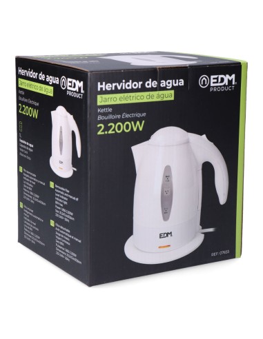 Hervidor de agua electrico "kettle" 2200 w 1 l