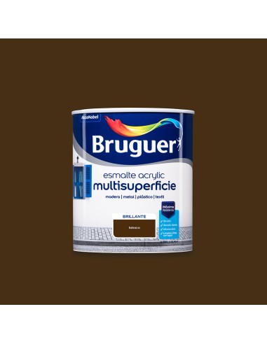 Esmalte acrilico multisuperficie tabaco brillante 0,750l 5057514 bruguer