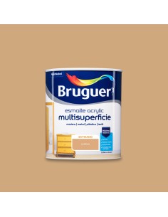 Esmalte acrilico multisuperficie avellana satinado 0,750l 5161509 bruguer
