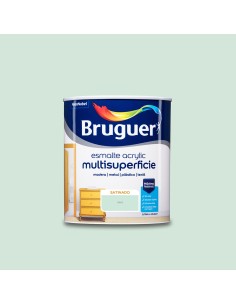 Esmalte acrilico multisuperficie mint satinado 0,750l 5298031 bruguer
