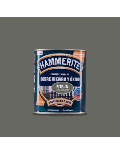 Hammerite esmalte metalico gris oscuro forja 0.750l 5093211