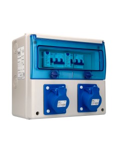 Cuadro indusrial montado, bases, cableado y protecciones, 270 x 250 x 160 mm 2