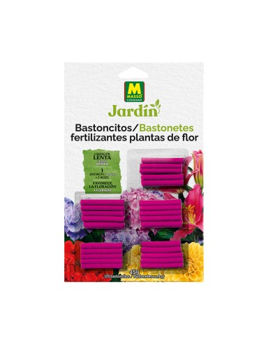 Bastoncitos fertilizantes para plantas de flor 45 g