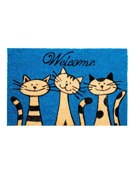 Felpudo 60x40cm modelo gatos