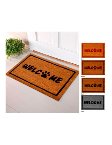 Felpudo 60x40cm modelo welcome huella