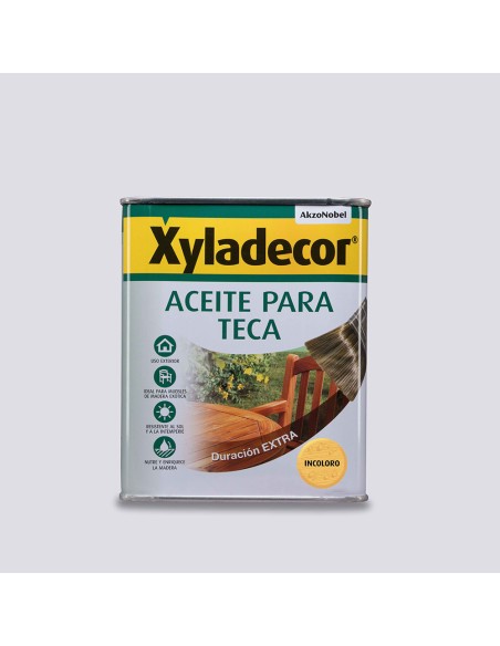 Xyladecor aceite incoloro para teca 5l 5089083