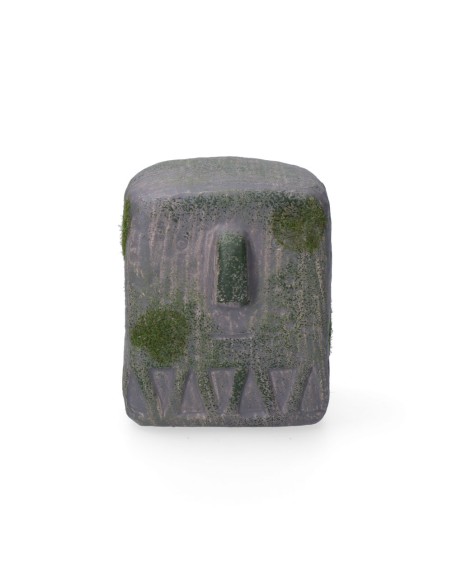 Estatua gris 9x8x9.5cm