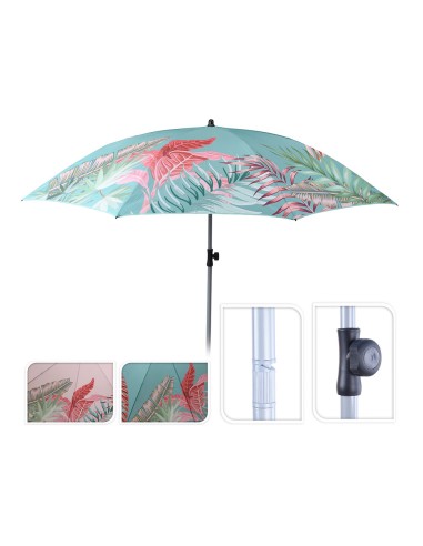 Sombrilla de playa orientable ø160cm modelo animal print colores surtidos colores / modelos surtidos
