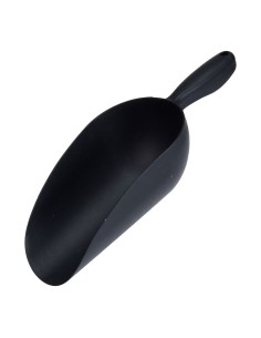 Pala transplantadora de jardineria 30cm color gris oscuro