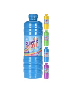 Botella de jabon recambio para burbujas 1 l. colores surtidos
