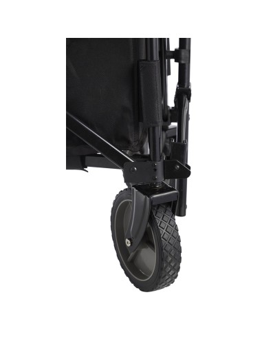 Carro de playa plegable 79x107x54cm color rojo