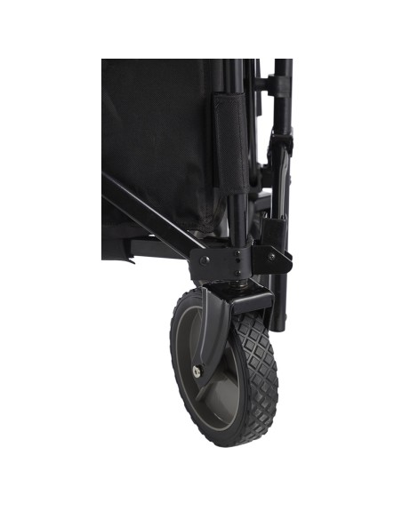 Carro de playa plegable 79x107x54cm color rojo