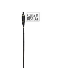 Antorcha de bamboo color negro 150cm progarden