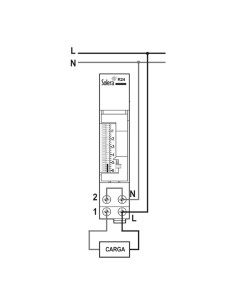 Interruptor horario 24 horas analogico (retractilado) solera r24 2
