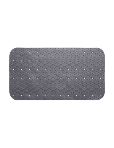 *ult.unidades* alfombra ducha rectangular gris 69 x 39 cm