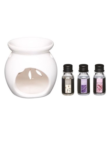Quemador estilo floral con 3 fragancias 10 ml