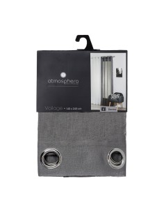 Visillo con ollaos color vison 140x240cm 2