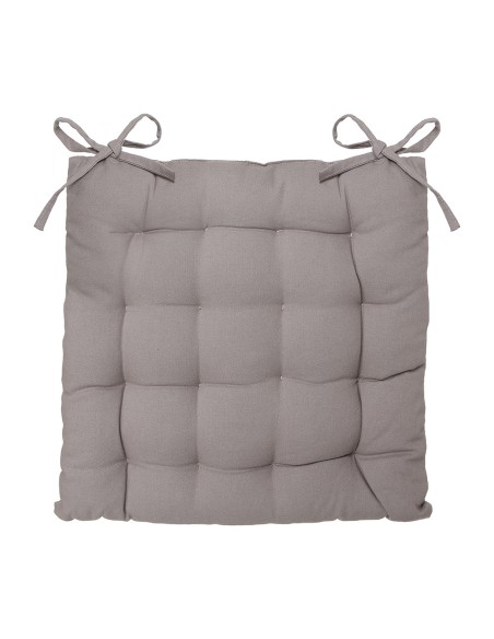 Cojin para silla estilo galleta color vison 38x38cm