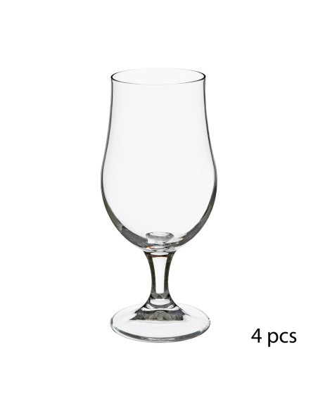 Pack 4 copas de cerveza de cristal 37cl