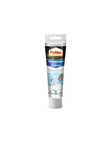 Silicona baños y cocinas transparente 50 ml