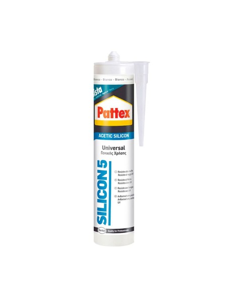 Pattex silicona universal blanco 280 ml