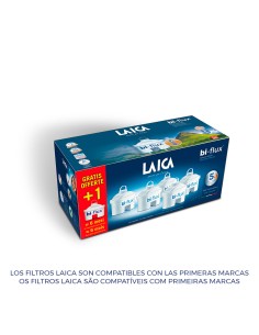 Pack filtros 5 + 1 laica f6s