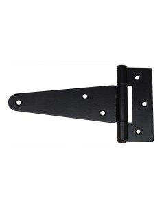 Bisagra forma t 100x75mm hierro negro