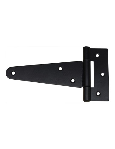 Bisagra forma t 100x75mm hierro negro