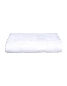 Toalla de rizo 450g color blanco 100x150cm