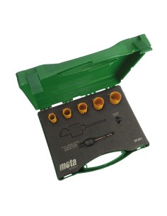 Juego de sierras de copa (19-22-25-29-32mm) syj01 mota