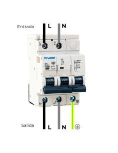 Iga 2p 32a c 10ka - protector de sobretension permanente segun normativa en-50550 y transitorio 5-15ka 275v 2
