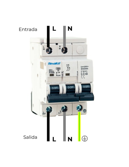 Iga 2p 32a c 10ka - protector de sobretension permanente segun normativa en-50550 y transitorio 5-15ka 275v