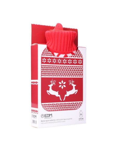 Bolsa de agua caliente. modelo renos nordicos 2 l