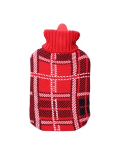 Bolsa de agua caliente. modelo clasico escoces rojo 2 l
