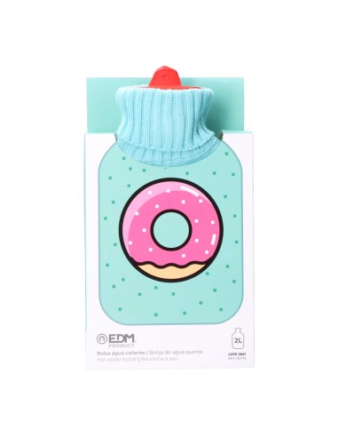 Bolsa de agua caliente. modelo donut glaseado 2 l