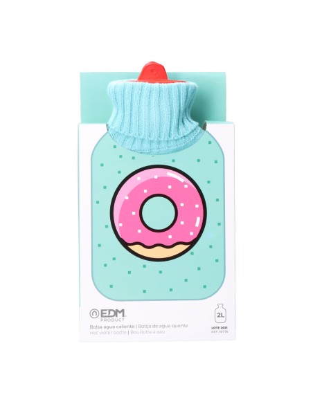 Bolsa de agua caliente. modelo donut glaseado 2 l