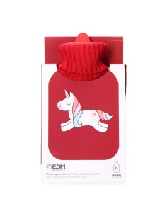 Bolsa de agua caliente. modelo roja unicornio 2 l 2