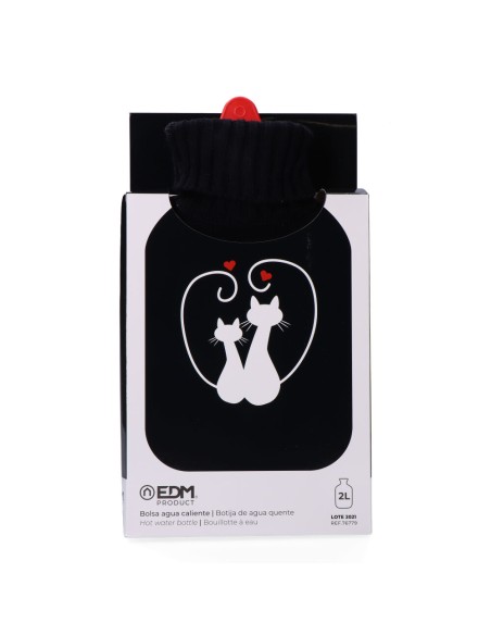Bolsa de agua caliente. modelo gatos enamorados 2 l