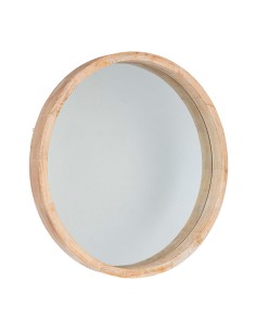 Espejo redondo color natural ø50cm 2