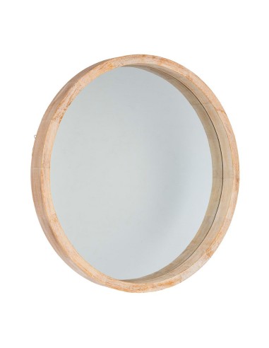 Espejo redondo color natural ø50cm