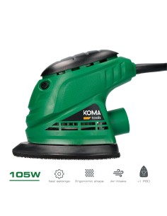 Lijadora tipo mouse 105 w 14,1x14,5 cm