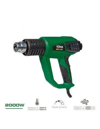 Decapador 2000 w, 600°c