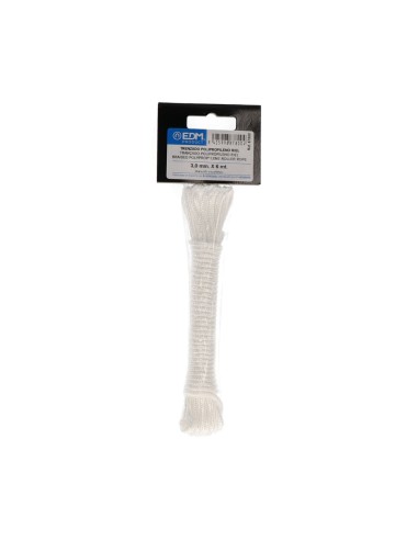 Cordón trenzado polipropileno riel r.81, calibre 3 mm x 6 m
