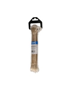 Cable acero plastificado oro 15 m 2